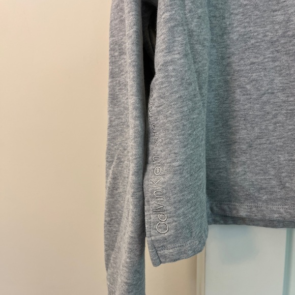 Calvin Klein Performance Grey Hoodie Size Small - Picture 4 of 4